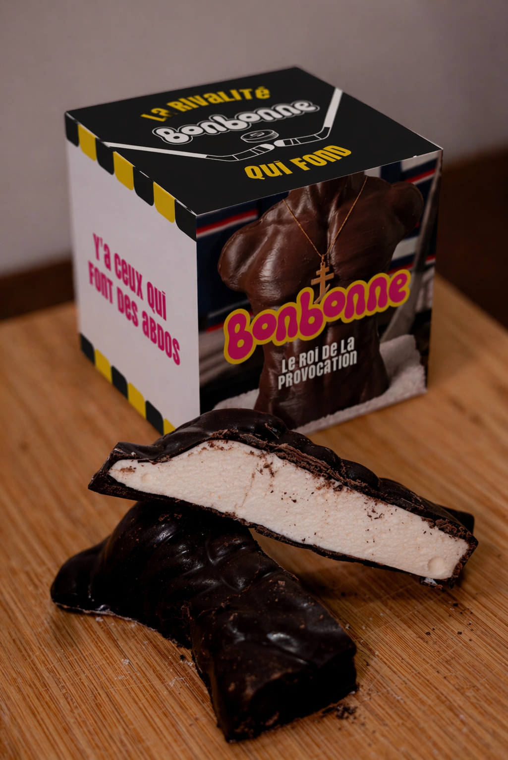 Duo 2 coffrets 3 chocolats EDITION LIMITEE LA RIVALITE FONDANTE